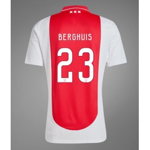 Ajax Steven Berghuis #23 Replika Hjemmebanetrøje 2024-25 Kortærmet